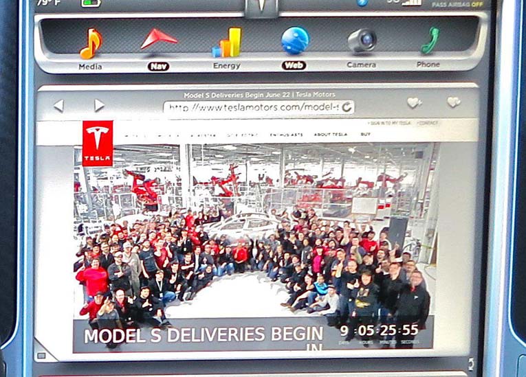 Model S фото